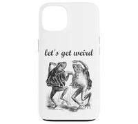 Let's Get Weird Dancing Frogs Conte de fées Strange Dream Coque pour iPhone 13