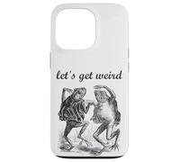 Let's Get Weird Dancing Frogs Conte de fées Strange Dream Coque pour iPhone 13 Pro