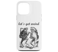 Let's Get Weird Dancing Frogs Conte de fées Strange Dream Coque pour iPhone 13 Pro Max