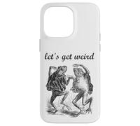 Let's Get Weird Dancing Frogs Conte de fées Strange Dream Coque pour iPhone 14 Pro Max