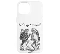 Let's Get Weird Dancing Frogs Conte de fées Strange Dream Coque pour iPhone 15