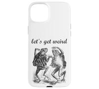 Let's Get Weird Dancing Frogs Conte de fées Strange Dream Coque pour iPhone 15 Plus