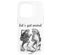Let's Get Weird Dancing Frogs Conte de fées Strange Dream Coque pour iPhone 15 Pro