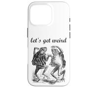 Let's Get Weird Dancing Frogs Conte de fées Strange Dream Coque pour iPhone 16 Pro