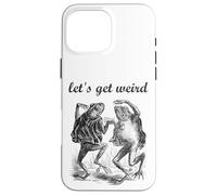 Let's Get Weird Dancing Frogs Conte de fées Strange Dream Coque pour iPhone 16 Pro Max