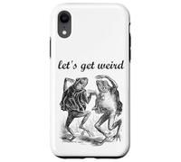Let's Get Weird Dancing Frogs Conte de fées Strange Dream Coque pour iPhone XR