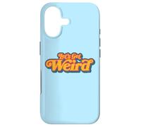 Let's Get Weird Vintage Festival Typography Coque pour iPhone 17