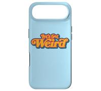 Let's Get Weird Vintage Festival Typography Coque pour iPhone Air