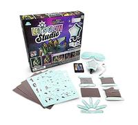 LET'S GLOW STUDIO, Création d’Accessoires Réfléchissants pour Briller dans Le Noir avec la Pince LED avec 20 m de Tissu, Nombreux Stickers, 10 Ongles Adhésifs, etc, 16 Couleurs, dès 8 Ans, LET00