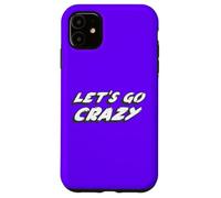 Let's Go Crazy | 1980's Song 90's Music Purple One Coque pour iPhone 11