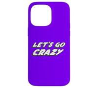 Let's Go Crazy | 1980's Song 90's Music Purple One Coque pour iPhone 14 Pro Max