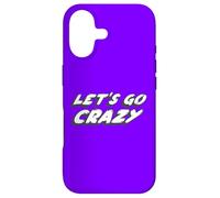 Let's Go Crazy | 1980's Song 90's Music Purple One Coque pour iPhone 17
