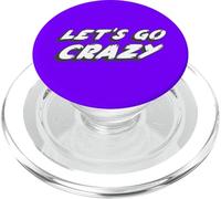 Let's Go Crazy | 1980's Song 90's Music Purple One PopSockets PopGrip pour MagSafe