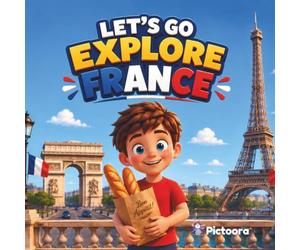 Let's Go Explore France: A Fun Children's Travel Adventure Through France Featuring Paris, The Eiffel Tower, Castles, Mountains, History, And Culture