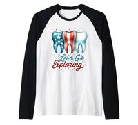 Let's Go Exploring! Dents du 4 juillet Manche Raglan