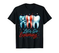Let's Go Exploring! Dents du 4 juillet T-Shirt