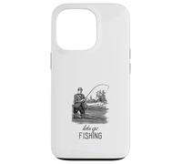 Let's Go Fishing (Fisher Statement) (Graphique Vintage) Coque pour iPhone 13 Pro