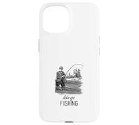 Let's Go Fishing (Fisher Statement) (Graphique Vintage) Coque pour iPhone 15