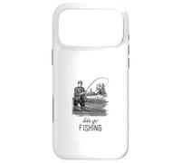 Let's Go Fishing (Fisher Statement) (Graphique Vintage) Coque pour iPhone 17 Pro Max