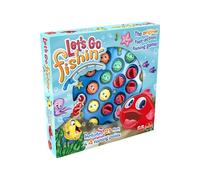 Goliath - LET'S GO FISHIN' ORIGINAL - Jeu d’Action et d’Adresse pour Enfants Dès 3 Ans - Jeu de Pêche Amusant avec 21 Poissons et 4 Cannes à Pêche - Partie Rapide 20 Min - De 1 À 4 Joueurs