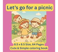Let's go for a picnic: A Coloring Book
