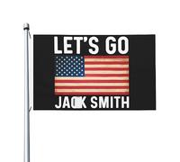 Let'S Go Jacks Smith Flag Double Face Populaire Drapeau Art Mural Pour Porche 3x5 Pi, Let'S Go Jacks Smith Tapisserie Pour Salle de Classe