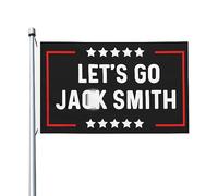 Let'S Go Jacks Smith Flag Double Face Vintage Flags Art mural pour fête 3x5 pieds, Let'S Go Jacks Smith tapisserie pour salon