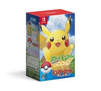 Let's Go Pikachu Pokemon Jeu Vidéo Pokeball Plus Pack Nintendo Switch Japon NEUF