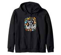 Let's Go Wild Jungle Animals Sweat à Capuche