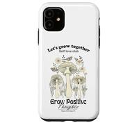 Let's Grow Together Cool Quotes Illustration Graphic Designs Coque pour iPhone 11