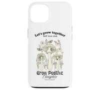 Let's Grow Together Cool Quotes Illustration Graphic Designs Coque pour iPhone 13