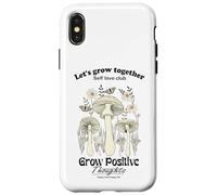 Let's Grow Together Cool Quotes Illustration Graphic Designs Coque pour iPhone X/XS