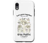 Let's Grow Together Cool Quotes Illustration Graphic Designs Coque pour iPhone XR