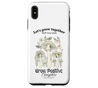 Let's Grow Together Cool Quotes Illustration Graphic Designs Coque pour iPhone XS Max