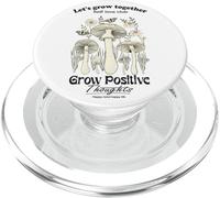 Let's Grow Together Cool Quotes Illustration Graphic Designs PopSockets PopGrip pour MagSafe