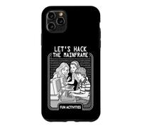 Let's Hack The Mainframe Funny Computer Hacker Programmer Coque pour iPhone 11 Pro Max
