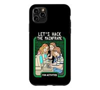 Let's Hack The Mainframe Funny Computer Hacker Programmer Coque pour iPhone 11 Pro Max