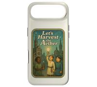 Let's Harvest The Aether - Empire tartarien rétro Vintage Coque pour iPhone Air