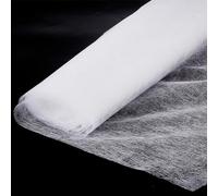 Let'S In Style Toile Thermocollante Légère Entoilage Thermocollant Stitch Witchery 100cm X 10 yards pour Couture Toile Thermocollante pour Application de Tissu