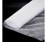 Let'S In Style Toile Thermocollante Légère Entoilage Thermocollant Stitch Witchery 43.3 pouce X 6 yards pour Couture Tissu Thermocollant pour Application Sur Tissu et Création Artisanale