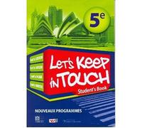 Let's keep in touch 5e student's book - Collectif - Edicef - relié - Livre