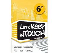 LET'S KEEP IN TOUCH 6e RCI WORKBOOK - Collectif - Edicef - relié - Livre