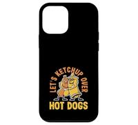 Let's Ketchup Over Hot Dogs Amoureux des Hot-Dogs Coque pour iPhone 12 Mini