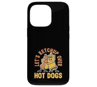 Let's Ketchup Over Hot Dogs Amoureux des Hot-Dogs Coque pour iPhone 13 Pro