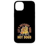 Let's Ketchup Over Hot Dogs Amoureux des Hot-Dogs Coque pour iPhone 14 Plus