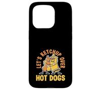 Let's Ketchup Over Hot Dogs Amoureux des Hot-Dogs Coque pour iPhone 15 Pro