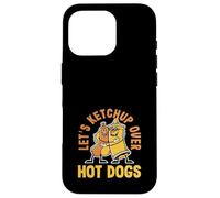 Let's Ketchup Over Hot Dogs Amoureux des Hot-Dogs Coque pour iPhone 16 Pro