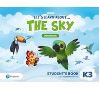 Let's Learn About the Sky K3 Immersion Student's Book and PIN Code pack