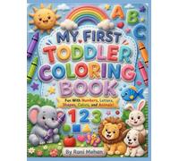 Let's Learn & Color!: A Preschool Coloring & Activity Book for Learning Numbers, Letters, Shapes, Colors & Animals