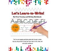 Let's Learn-to-Write! My First Tracing and Writing Workbook